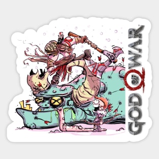 GOD OF WAR Sticker